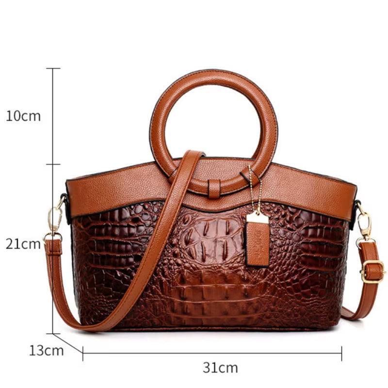 Sac Retro "croco"
