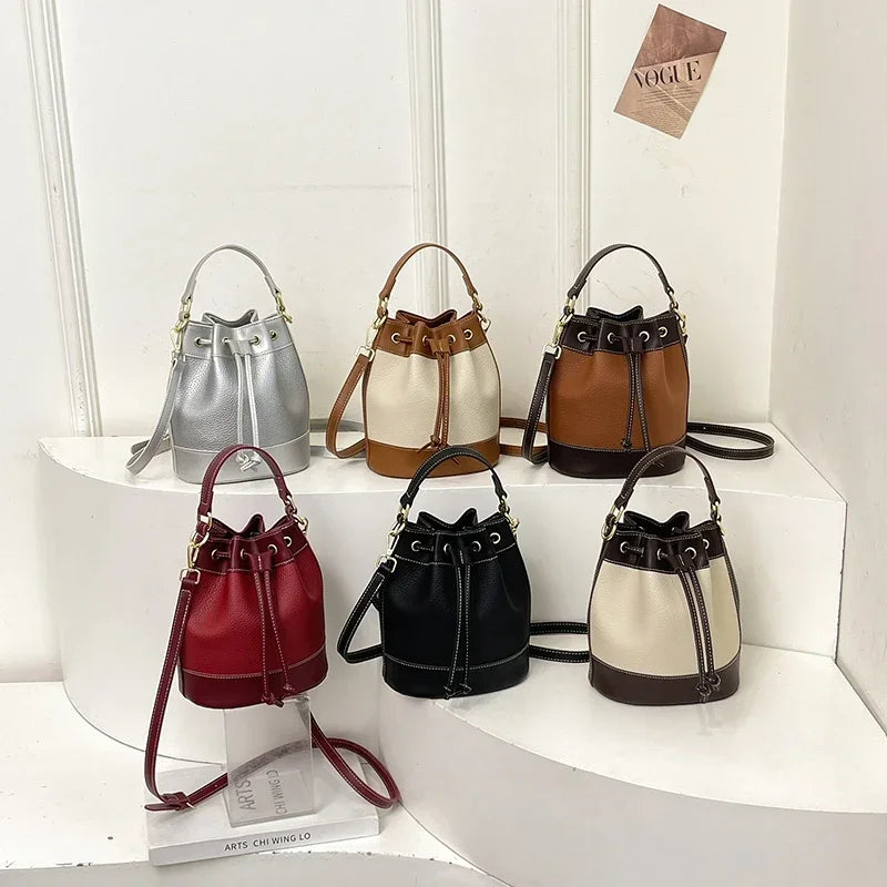 Popular Niche Design Bags for Women This Year 2025 New Fashionable and Versatile Crossbody Bags, Commuting Hand-Held Bucket Bags