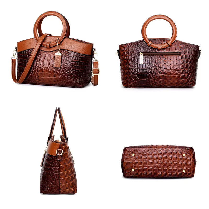 Sac Retro "croco"