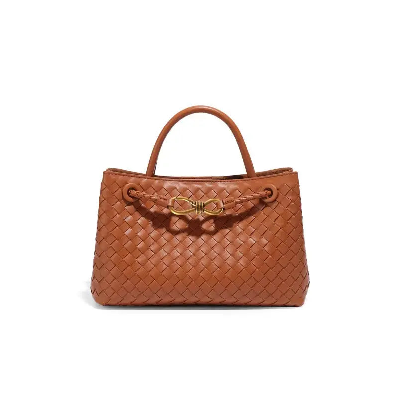 Sac à main tissé, corde métallique