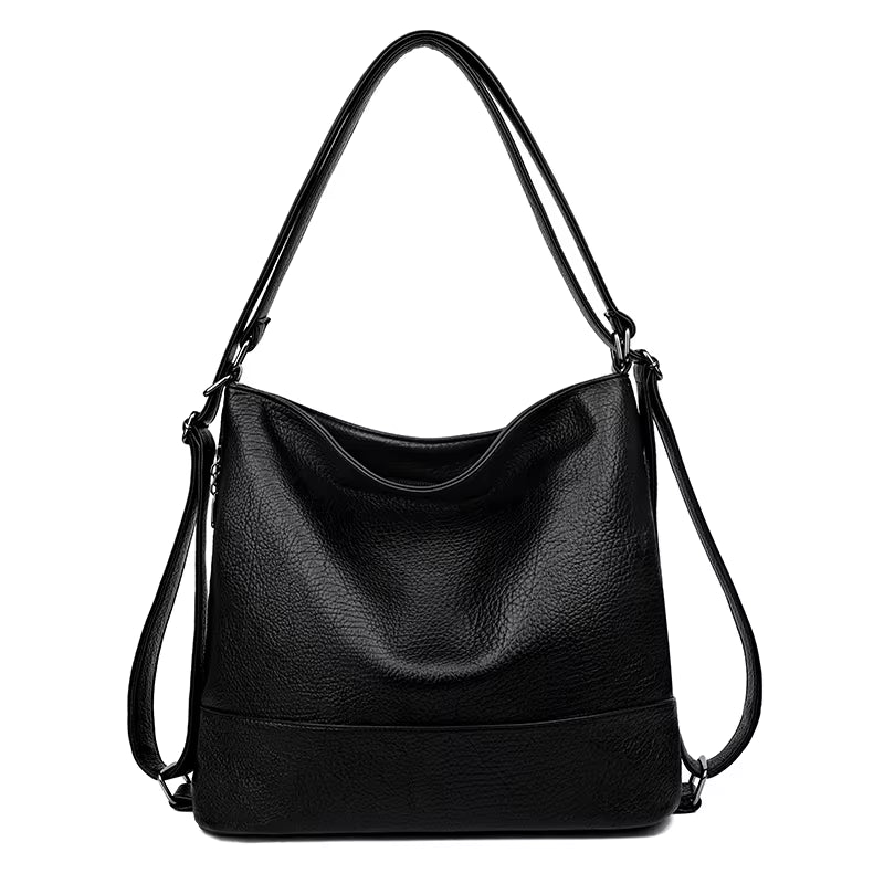 Sac À Dos En Cuir De Haute Qualité Femmes Sac De Voyage Femme Grande Capacité Sac À Dos D'École Sacs À Bandoulière Pour Femmes 2025 Sac a Dos