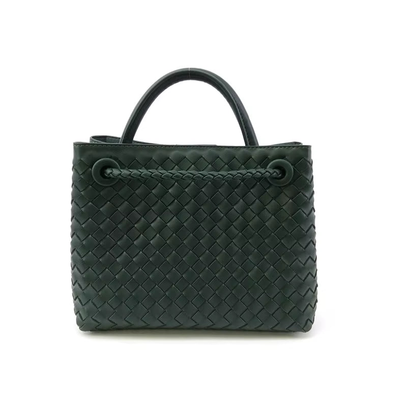 Sac à main tissé, corde métallique
