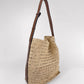 Handwoven Straw Hollow Out Handheld Shoulder Beach Women'S Casual Vacation Tote Bag Armpit Large Casual Crochet Shopping Bags