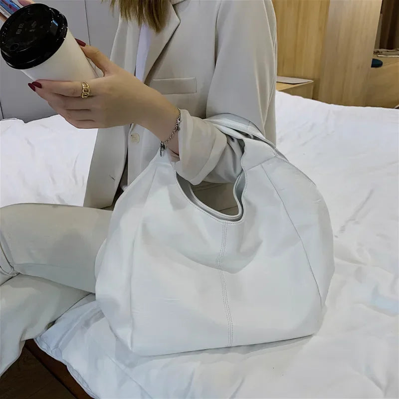 Large Hand Bag for Women Pu Leather Shoulder Hobo Bag Big Luxury Tote Handbag High Quality Female Crossbody Bags Sac Femme 2023
