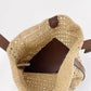 Handwoven Straw Hollow Out Handheld Shoulder Beach Women'S Casual Vacation Tote Bag Armpit Large Casual Crochet Shopping Bags