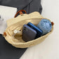 Women Crossbody Bags Summer Woven Messenger Bags Fashion Handmade Paper Rope Simple Adjustable Straps Bohemia Purse