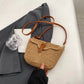 Women Crossbody Bags Summer Woven Messenger Bags Fashion Handmade Paper Rope Simple Adjustable Straps Bohemia Purse