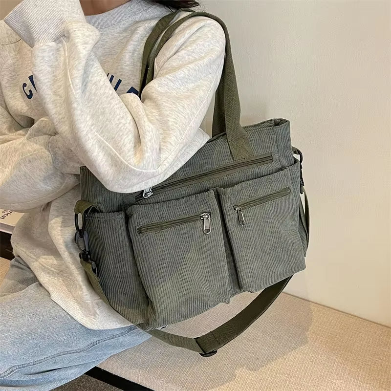 Sac à bandoulière grande capacité 