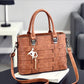 Large Capacity Pu Leather Women'S Handbag Classic Retro Crossbody Bag Fashion Brand Designer Shoulder Bag Casual Tote Bag Women