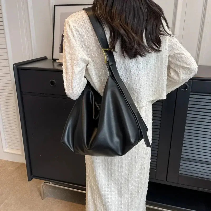 Large Capacity Designer Luxury Bag Leather Bolsas Bags for Women Travel Women'S Female Tote Shoulder Handbag 2023 Trend Shopper
