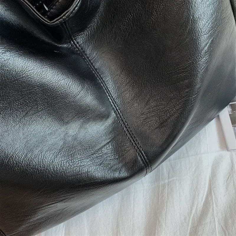 Large Hand Bag for Women Pu Leather Shoulder Hobo Bag Big Luxury Tote Handbag High Quality Female Crossbody Bags Sac Femme 2023