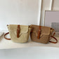 Women Crossbody Bags Summer Woven Messenger Bags Fashion Handmade Paper Rope Simple Adjustable Straps Bohemia Purse